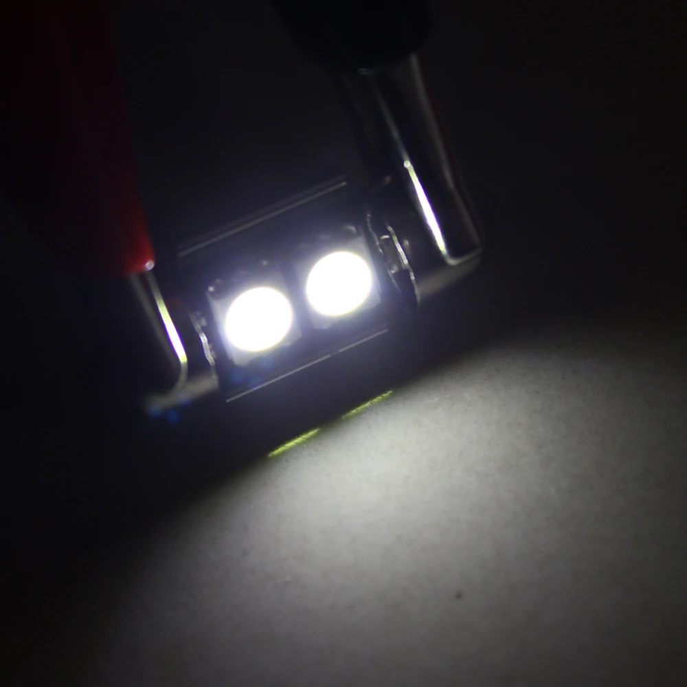 TraceBest 4 шт. 31 мм 2SMD 5050 светодиодный Canbus салона светильник Авто купол с фестонами