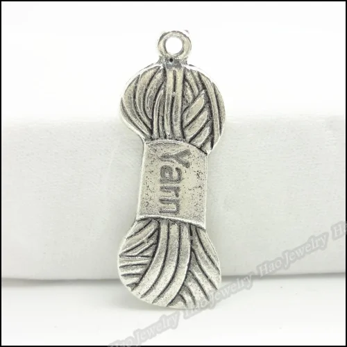 

40 pcs Vintage Charms Line Pendant Antique silver Fit Bracelets Necklace DIY Metal Jewelry Making
