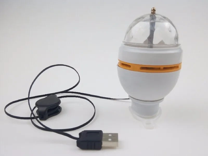 5 в 3 Вт USB интерфейс RGB светодиодные лампы Портативная сценическая лампа Авто
