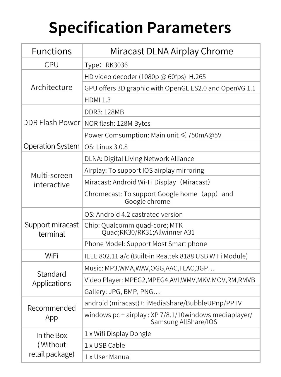 YEHUA G6 1080 P HD ТВ Stick беспроводной WiFi дисплей ключ приемник 2,4G/5G Media видеостример HDMI Miracast Airplay ТВ коробка