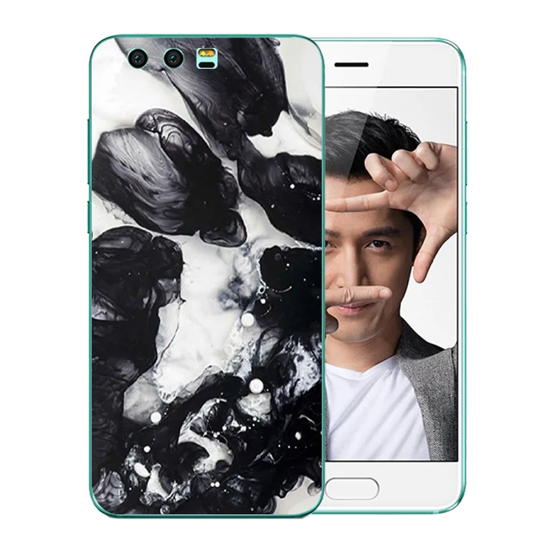 Чехлы для телефонов 5 15 дюймов Huawei Honor 9 чехол с цветным каменным узором мягкая
