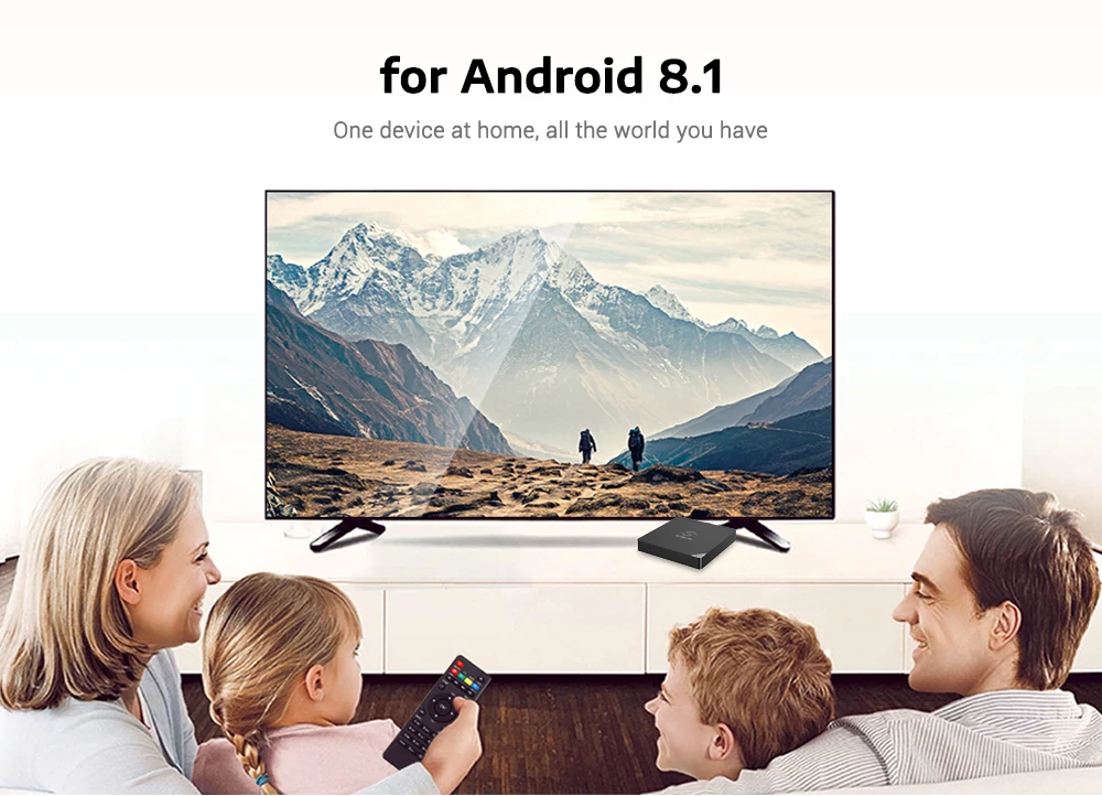 S95 S905XII 4K HD tv Box Макс 4 Гб/32 ГБ медиаплеер для Android 8,1