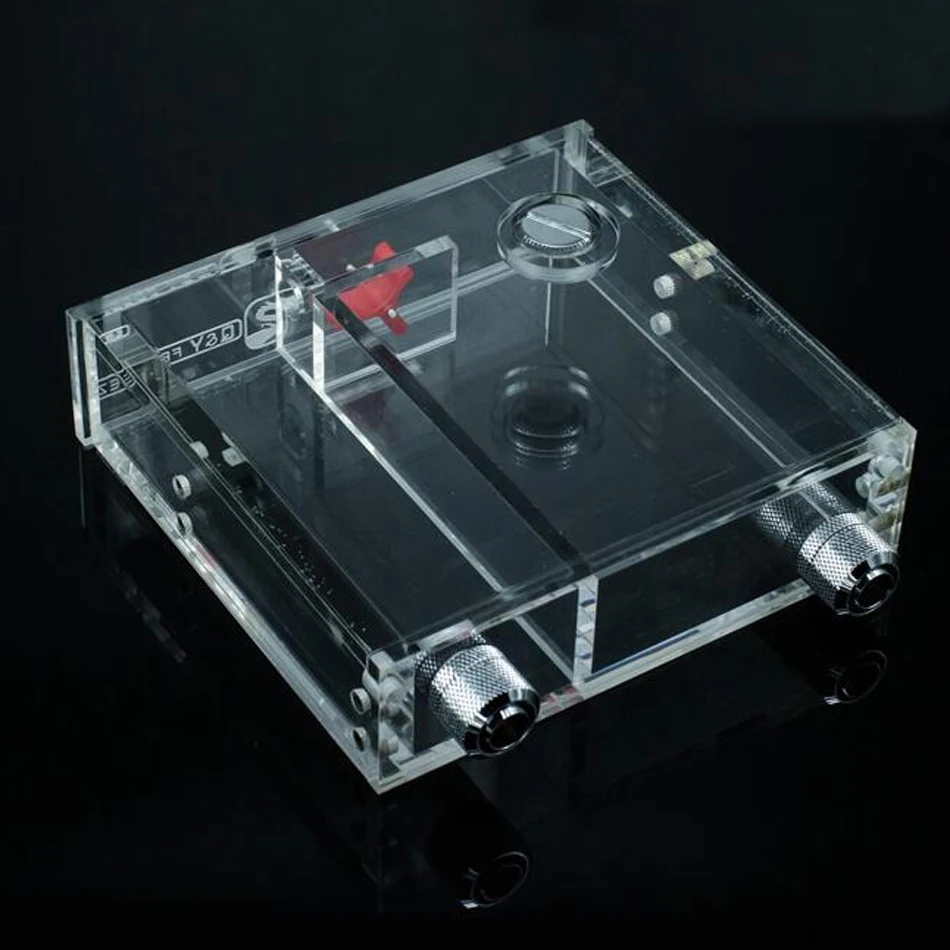 Полностью прозрачный акриловый резервуар для воды оптический привод сверло с