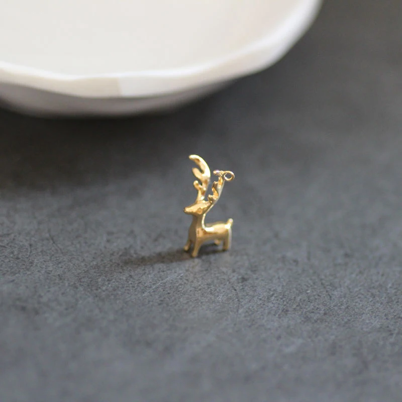 6 шт. корейские медные тысячи бумажных журавлей Бабочка Олень серьги для женщин