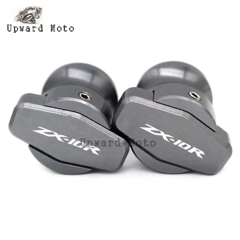 Для Kawasaki ZX10R ZX 10R 2004 2010 2009 CNC алюминиевые катушки с маятниковым рычагом Слайдеры