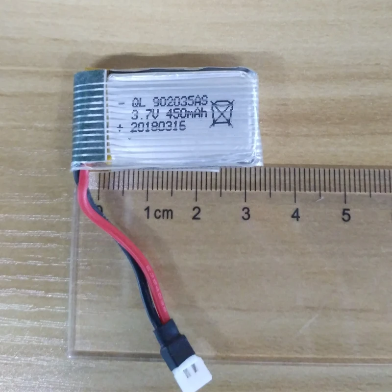 4 шт. 3 7 в 450 мАч Lipo батарея для XXD158 Квадрокоптер Дрон запасные части литий-ионный