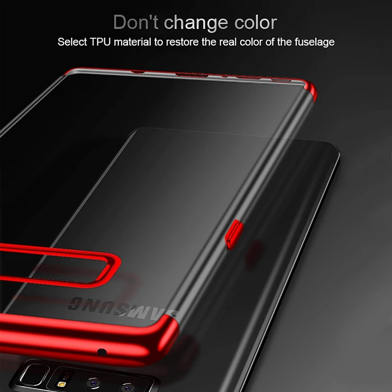 Чехол для Samsung Galaxy S10 S10e мягкий силиконовый чехол из ТПУ с покрытием 5G S8 S9 Plus S7 edge Note