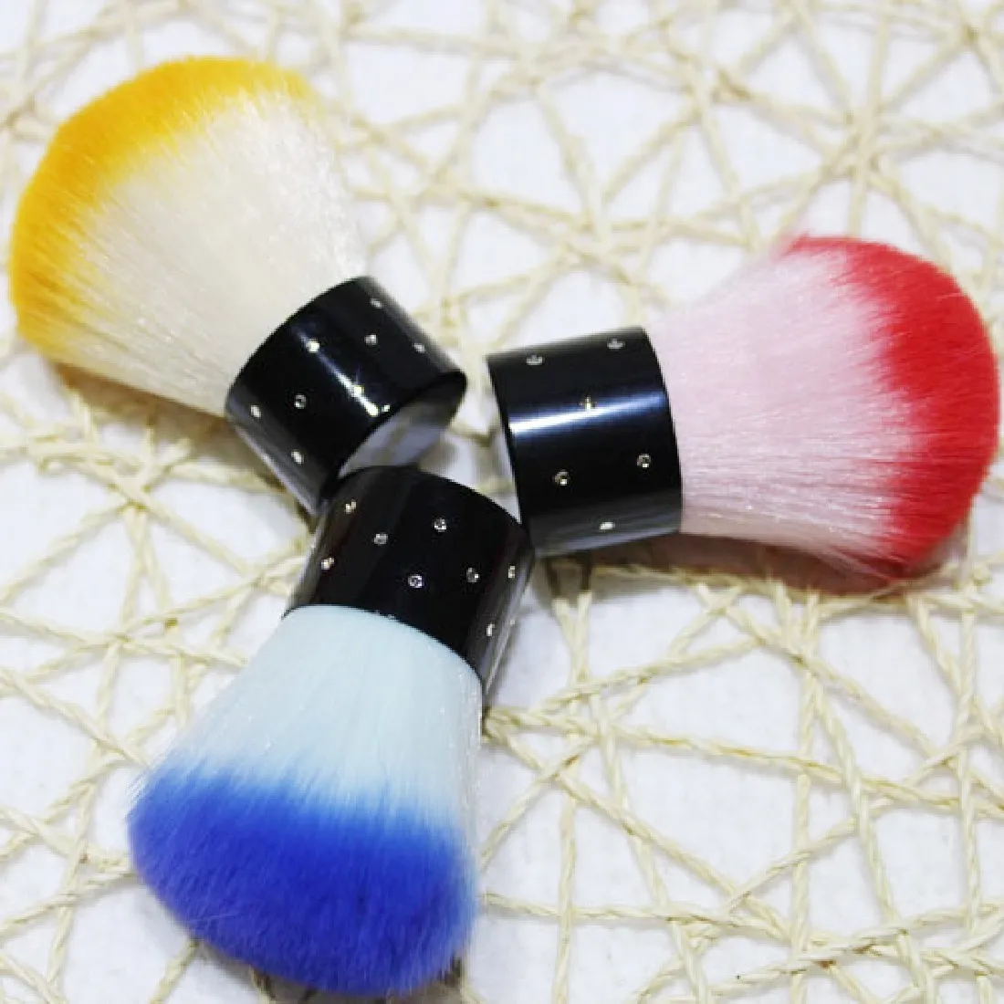 Маникюрный Инструмент для дизайна ногтей со стразами 1 шт. мягкая пилочка щетка