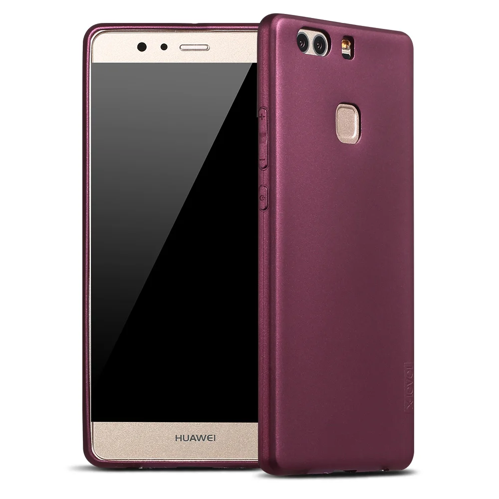 2017 X-Level Новый ТПУ чехол для телефона huawei P9 Plus ультра тонкий защитный задний Чехол |