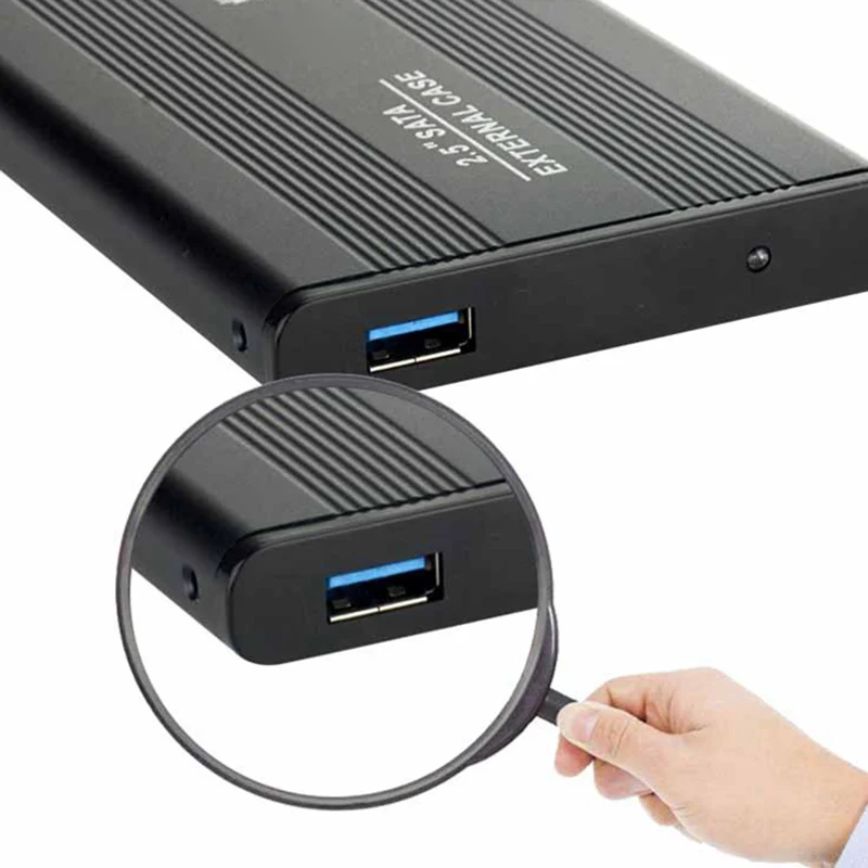 USB 3 0 для SATA HD коробка жесткий диск Корпус картридж алюминиевый сплав HDD чехол
