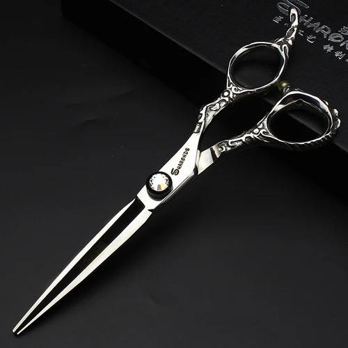 Right 6 inch Cut Подвеска ножницы для волос профессиональные 6,0 5,5 7 дюймов 440c Япония сталь правая левая рука истончение Tesoura ножницы для волос - Цвет: Right 6 inch Cut
