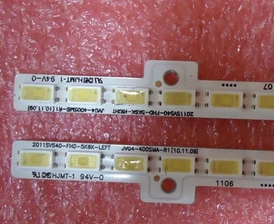 440mm LED Backlight Lamp strip 62 leds For 40 inch LCD TV UA40D5000PR BN64-01639A LTJ400HM03 2011SVS40 FHD 5K6KH1 1CH-PV 2pcs | Лампы и