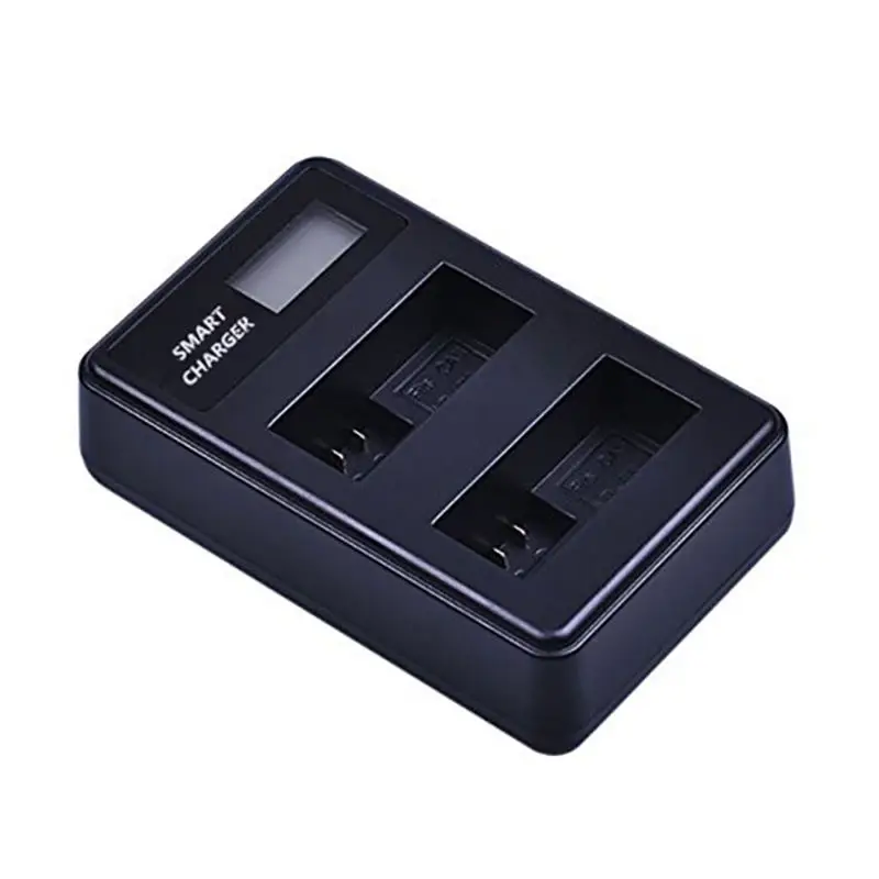 Lp-E5 Usb ЖК-дисплей двойной порт зарядное устройство для Canon 450D 500D 1000D Kiss X2 X3 F Rebel Xsi Xli