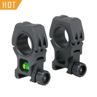 ppt tactical m10 1 30mm scope mount with bubble level for outdoor hunting gs24 0171