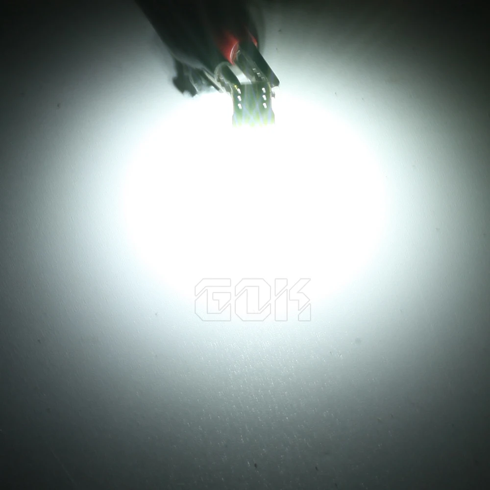 50 шт./лот Canbus T10 8smd 2835 Светодиодный автомобильный светильник W5W t10 LED canbus 194 SMD без