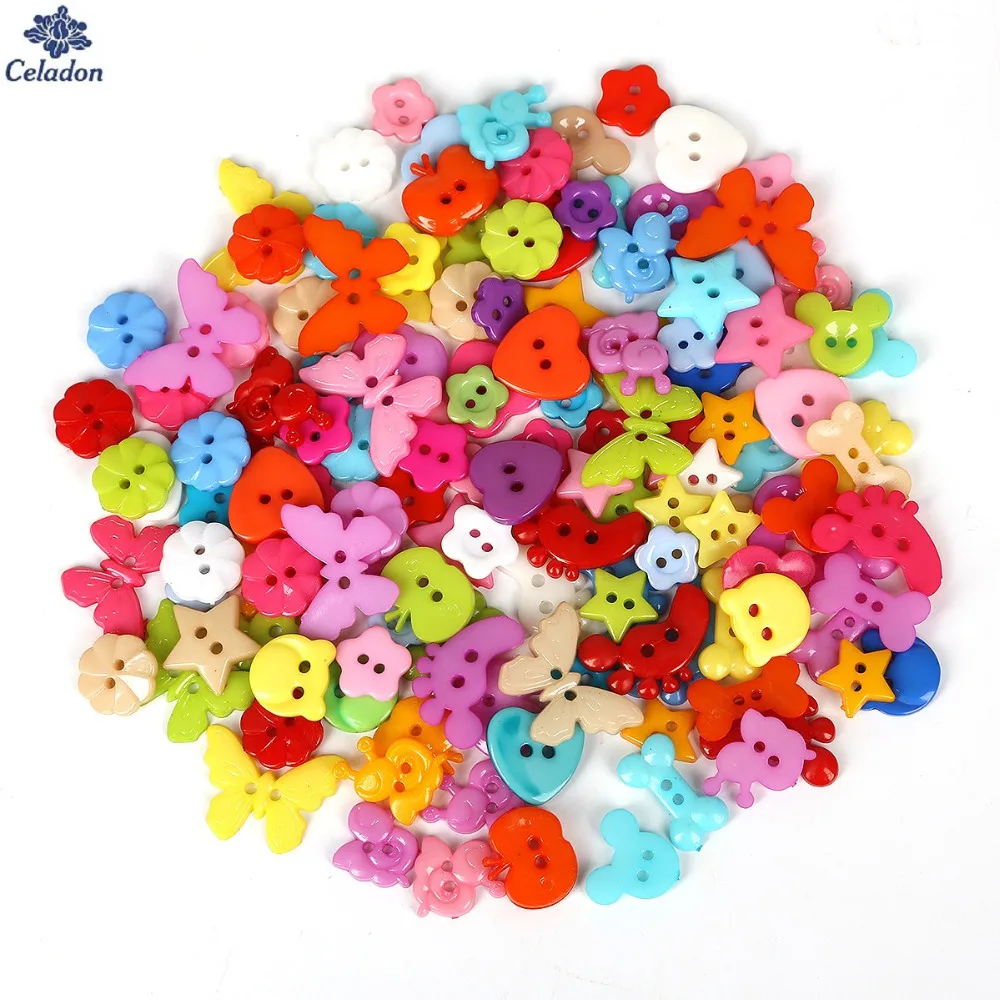 50 100 шт. пластиковые пуговицы для шитья 10 23 мм|sewing buttons|plastic sewing buttonsbuttons buttons |