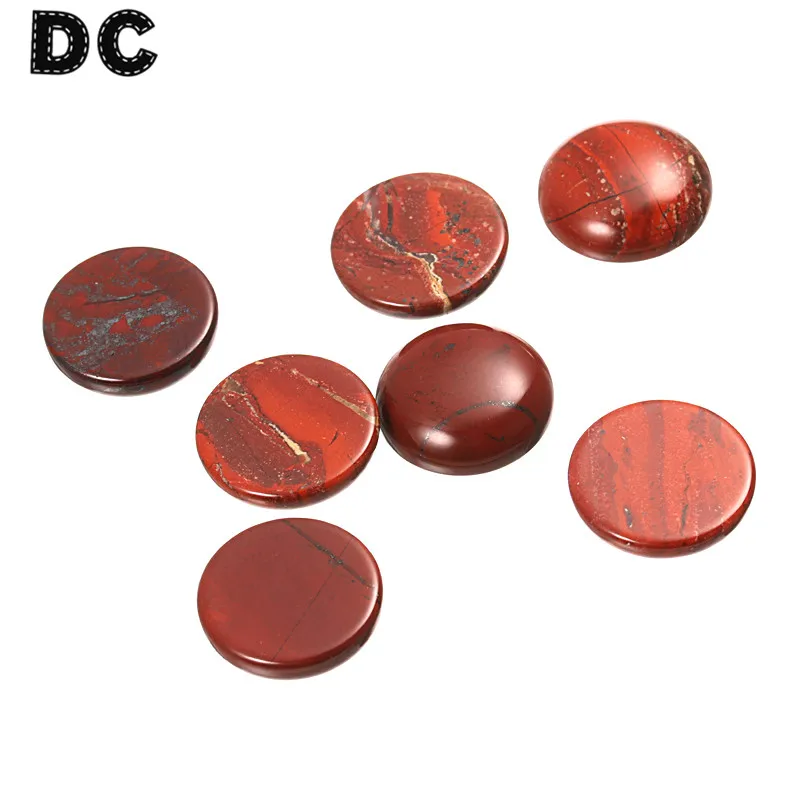 20pcs/lot Flat back Red Stone Cabochon Dome Beads 6/8/10/12/14/16/18/mm fit DIY Jewelry Setting Making Findings Accessories | Украшения и