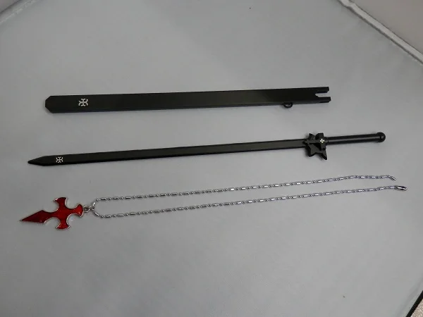 Оптовая продажа аниме мультяшный меч искусство онлайн Linux если 22 5 см/9 дюймов