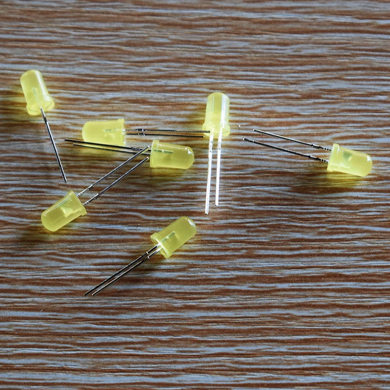 100 шт. 5 мм F5 СВЕТОДИОДНЫЕ игрушки DIY аксессуары/части технической модели детские