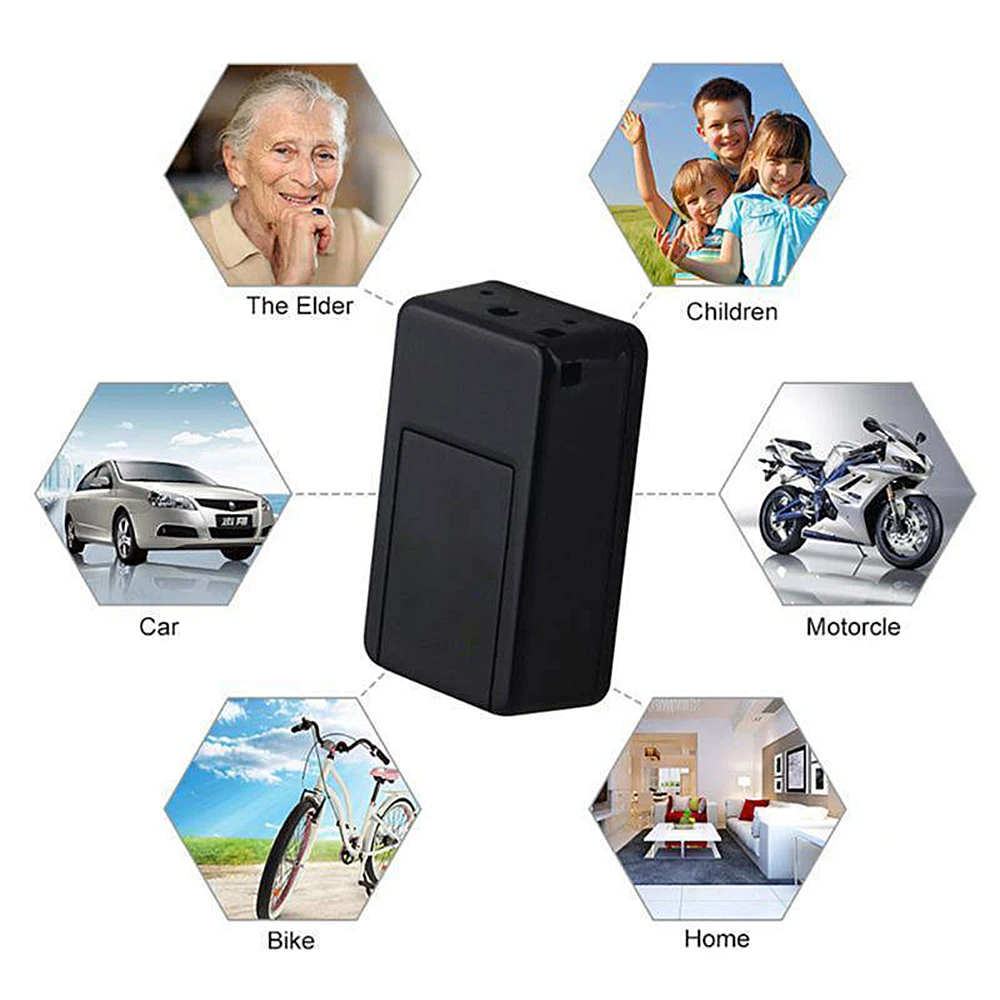 Gps трекер GF-08 Мини Автомобильный gps локатор в реальном времени GSM/GPRS/gps сетевой GSM