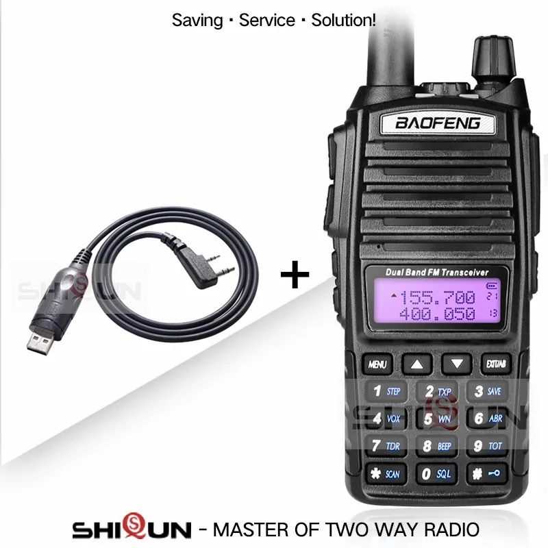 Add Program. Cable Обновление BaoFeng UV-82 8 Вт Baofeng UV 82 портативная рация 10 км Baofeng 8 Вт радио двойной PTT UV-XR UV-9R GT-3TP радио 10 км UV-5R 8 Вт - Цвет: Add Program. Cable