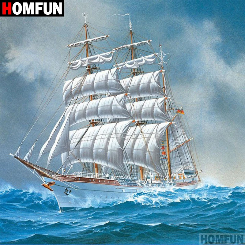 Алмазная 5d-вышивка HOMFUN A18731 картина сделай сам с полными квадратными/круглыми