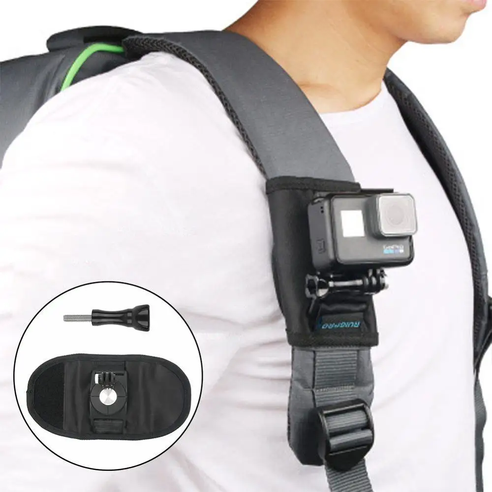 Спортивный рюкзак для камеры с креплением на 360 градусов Xiaomi Yi Для Gopro Hero7 6 5 4