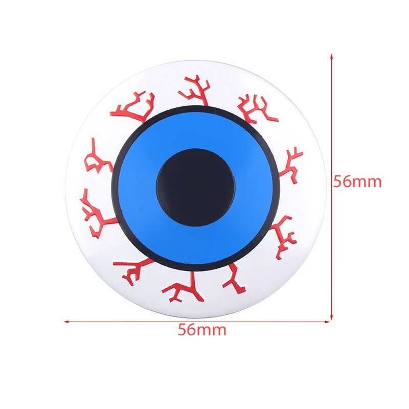 Автомобильный Стайлинг 4 шт. 56 мм 3D Мишка eyeball эмблема автомобиля рулевое колесо