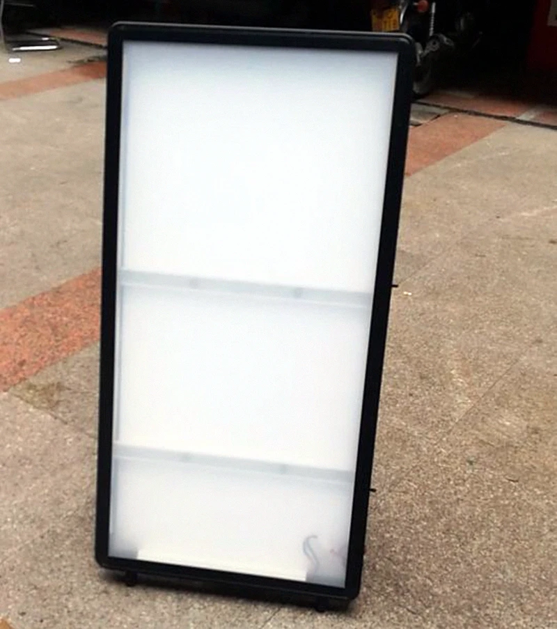 2 шт. человеческий светодиодный рекламный щит наружный односторонний 60x120 см|single