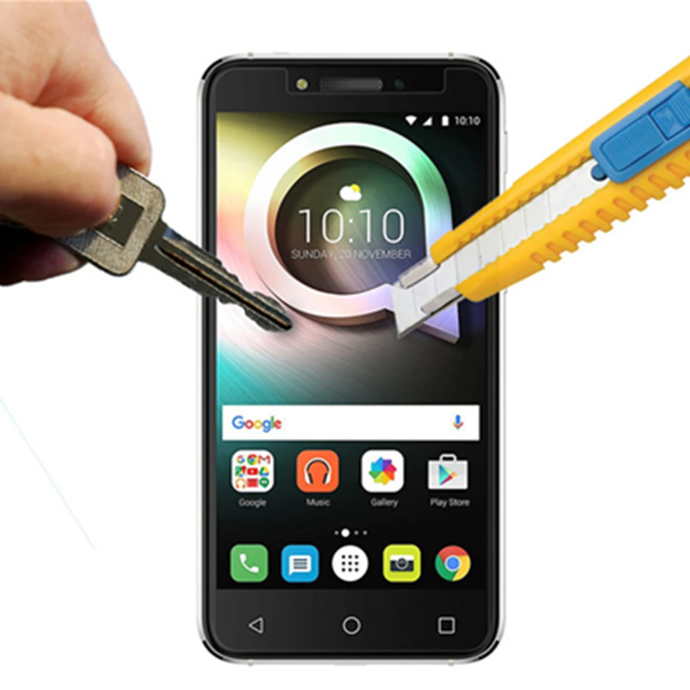 Для alcatel u5 стекло на u5 экран протектор u 5 закаленное стекло защитное стекло на для alcatel u5 ЗАЩИТА 9h пленка