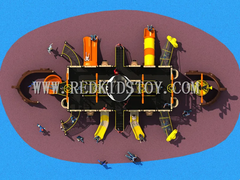 Великолепное оборудование для приморской игровой площадки высшее качество