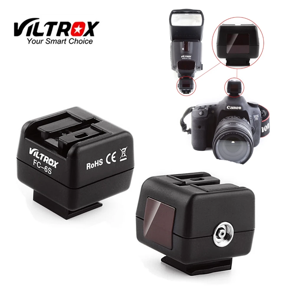 Беспроводной флеш светильник Viltrox для камер Canon Nikon с контроллером оптический