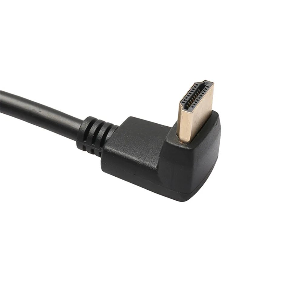REXLIS Кабель HDMI 270/90 градусов угол HDMI к кабелю HDMI 5 m 1,5 м 2 м 3 м HDMI 2,0 кабель 4 K 3D для ТВ PS3 проектор компьютерный кабель
