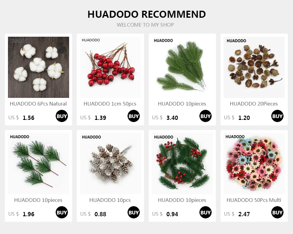 HUADODO 10 см/20 см ротанговое кольцо гирлянды в виде искусственных цветов сушеный цветок Рамка для дома Рождественское украшение DIY Цветочные венки