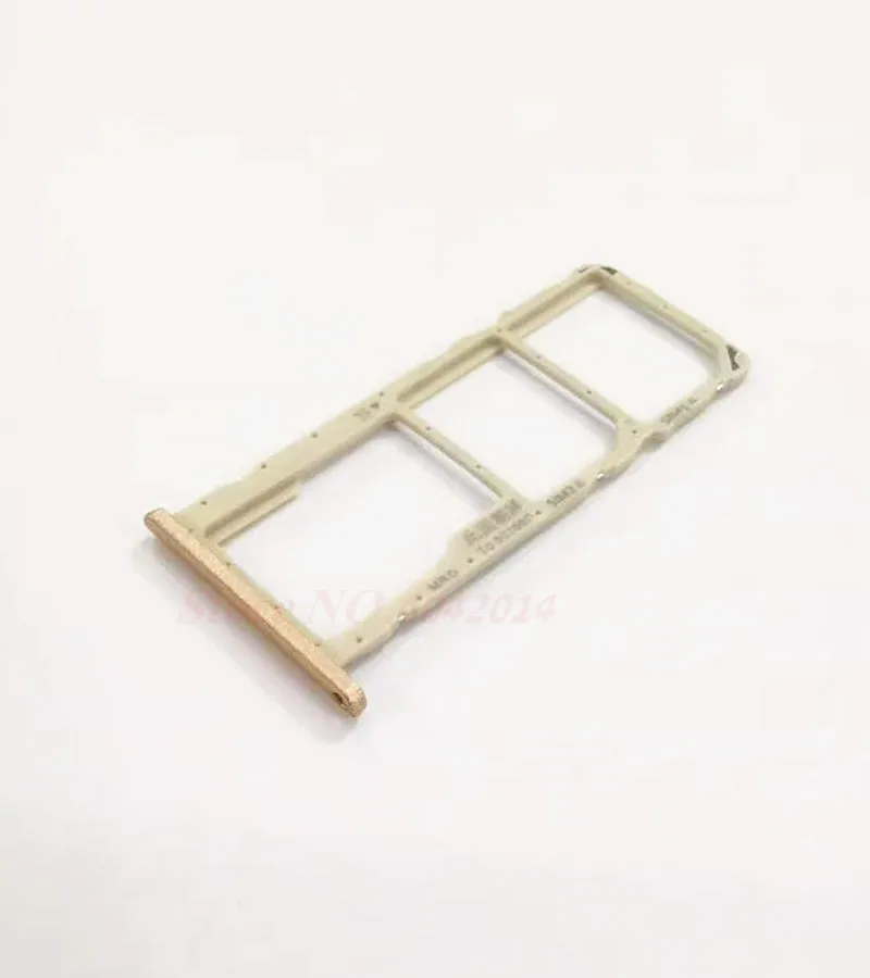 

10 pcs/Lot Original Sim Tray Flex cable For Huawei Y6 2019/Y6 pro 2019 Sim/SD Card holder Reader Replacement parts