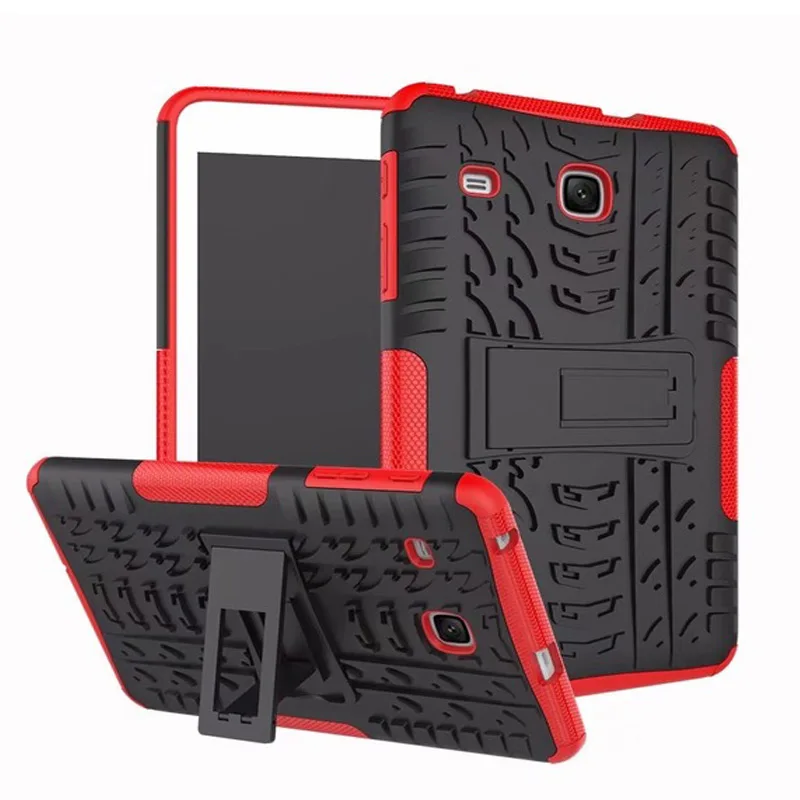 

Hard Armor Case For Samsung Galaxy Tab E 8.0 T375 T377 T377P T377W T377R T378 8 inch Coque Capa Funda With Stand Holder+Film+Pen