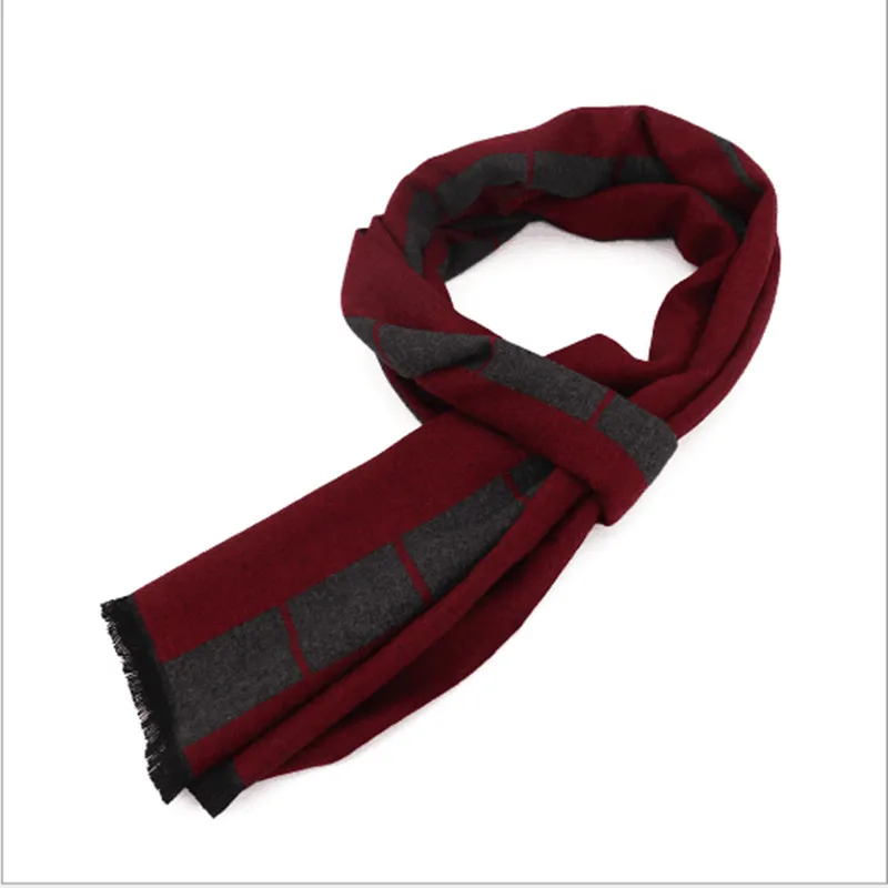 Newest Fashion Design Casual Autumn And Winter Men's Scarves Versatile Simple Scarf WaHigh Quality Warmthrm |