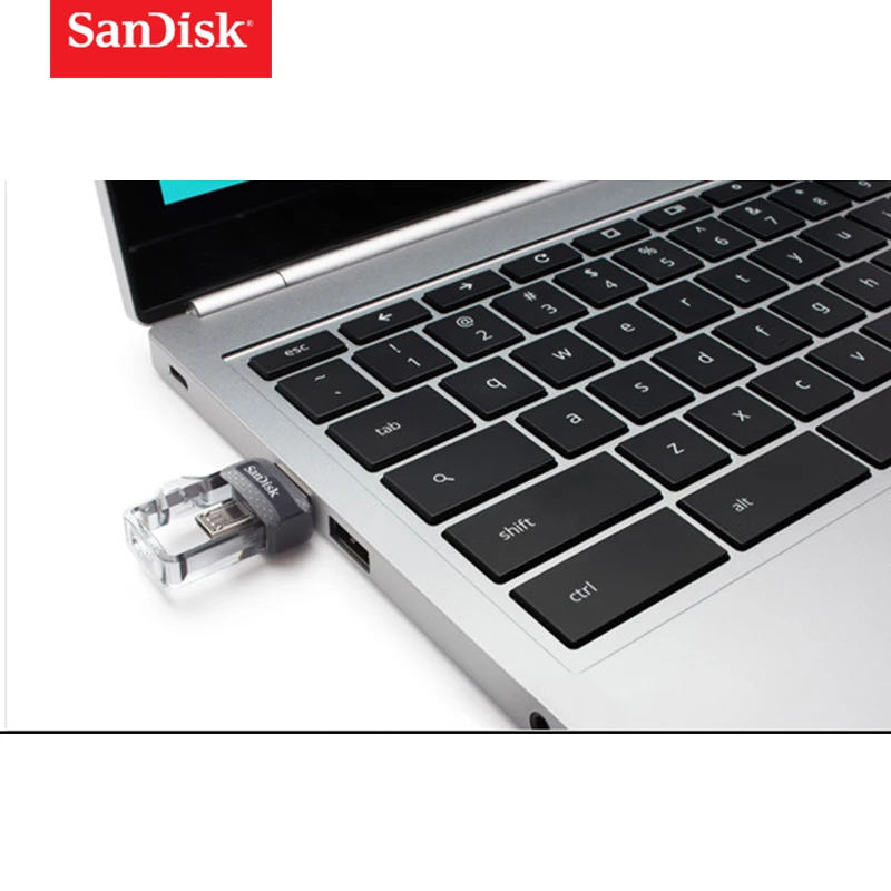 Sandisk USB флеш накопитель 128 ГБ 64 32 16 двойной OTG высокоскоростная память U диск Micro 3 0