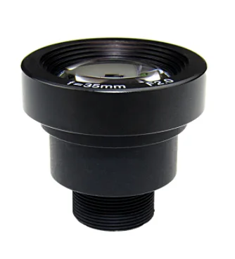 Объектив 1 3 мегапикселя 35 мм с ИК фильтром m12 Mount Aperture F2.0 для экшн камер 1/2 дюйма