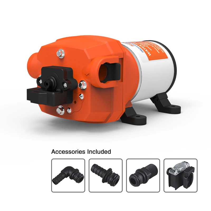 Насос морской лодки 12 5 LPM 12V DC водяной насос 3 GPM 35PSI низкого давления для морского