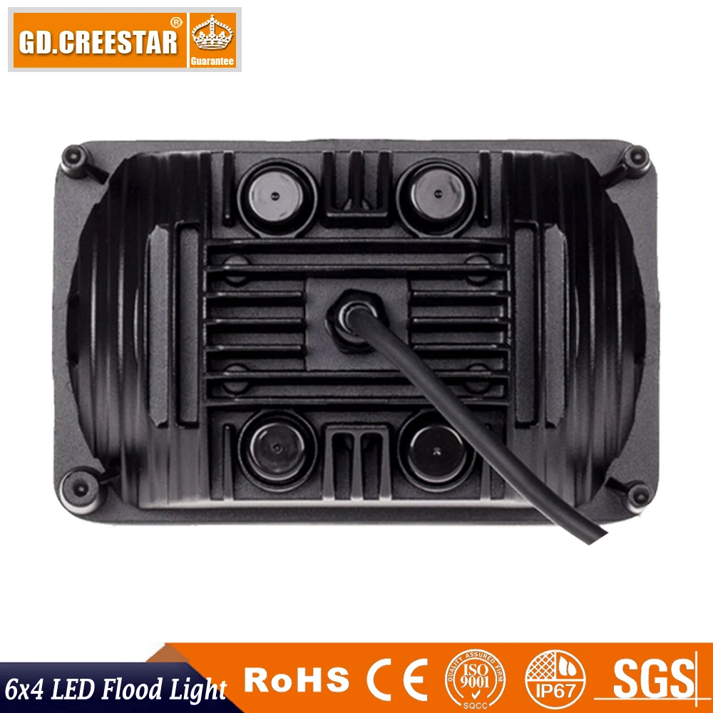GDCREESTAR 60 Вт светодиодный рабочий светильник 6x4 фары для трактора s 12V 24V IP68 подходит