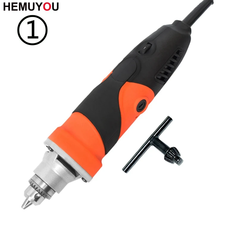 400 Вт Dremel электрическая дрель мини гравер с 6 переменной скоростью для Dremel металлообрабатывающий сверлильный станок полировка 220 В