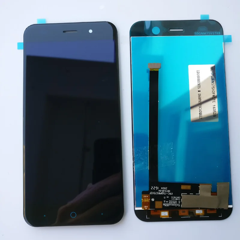100% тесты высокое качество Цвет черный/белый 5 0 дюйма для ZTE Blade X7 Z7 D6 V6 L6 T660 T663