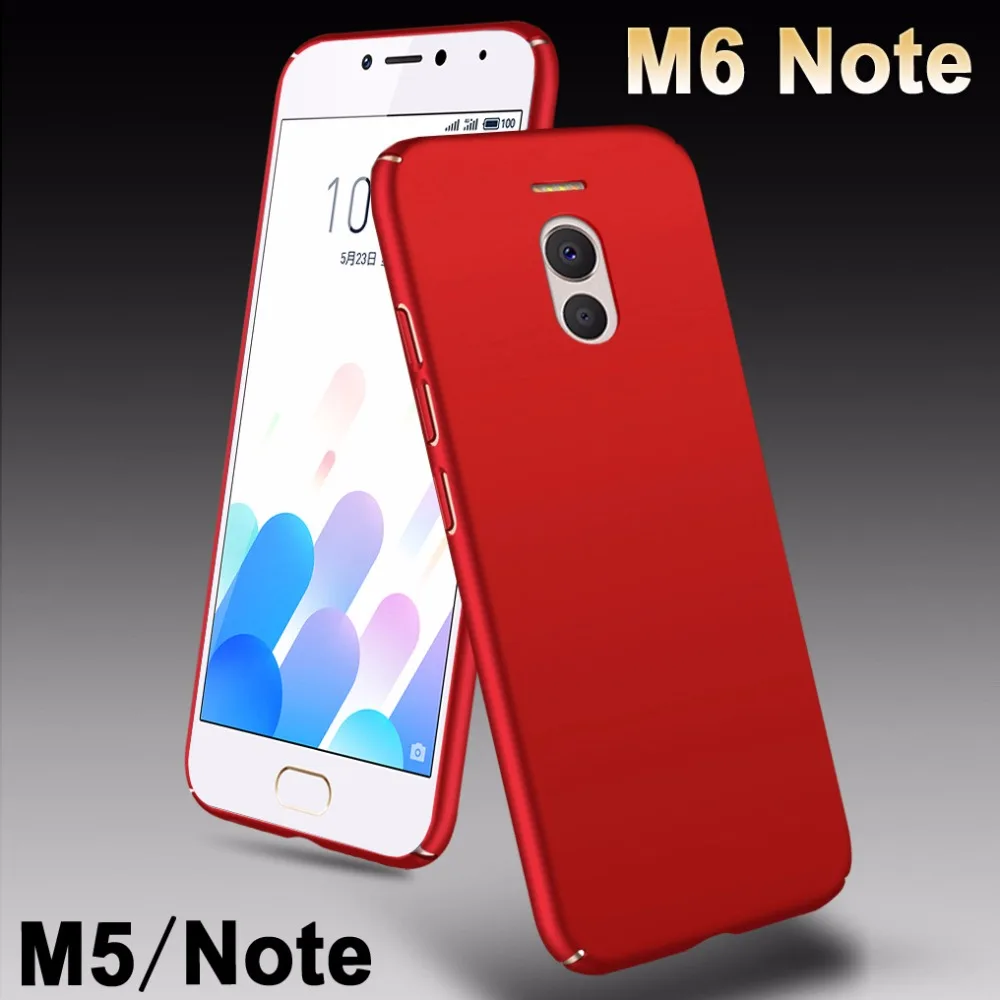 Чехол для Meizu M6 Note M 6 жесткий полностью пластиковый чехол телефона M5 note m 5 M5s/M5