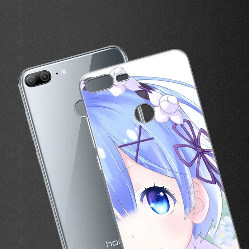 Мягкий силиконовый чехол для телефона с аниме ReZERO In другой мир Huawei Honor 20 20i 10 9 8 Lite 8X