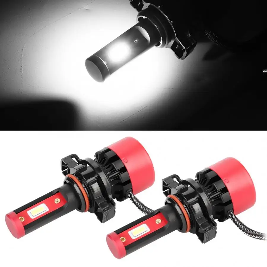 2pc H16 Car Headlight Auto Headlamp White Light Bulb L8H 52502 96W 9 V-36 V | Автомобили и мотоциклы