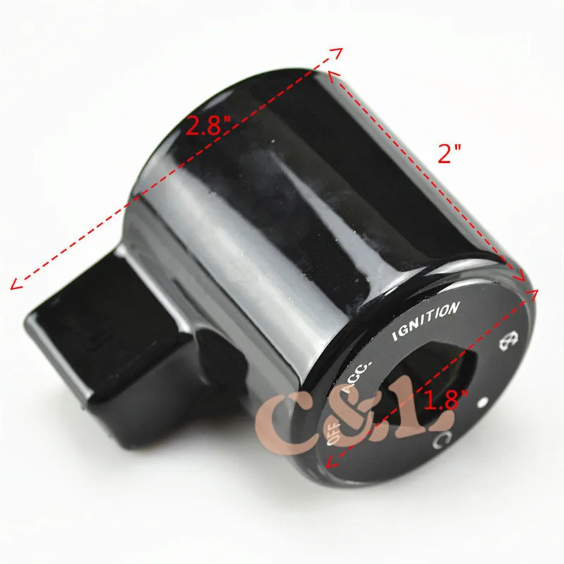 Черная крышка переключателя зажигания для Harley Sportster XL 883 1200 2004 2013|cap 1|cap smilecap old |