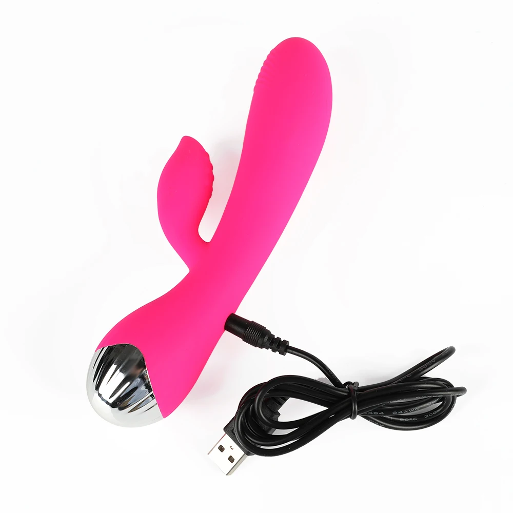 10 Частота нагрева Вибраторы USB перезаряжаемые G Spot Массажер вагинальный