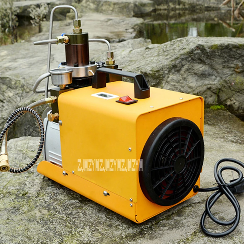 New Upgraded Electric Air Compressor Water Cooled Single Cylinder Inflatable Pump 30MPA High Pressure 110V/220V 1800W | Обустройство