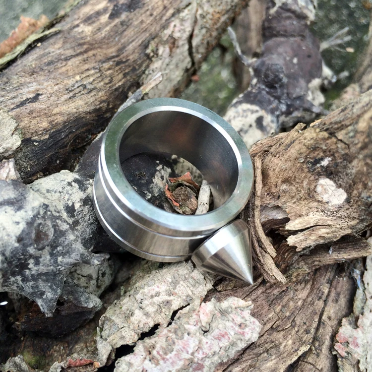 Повседневное снаряжение кольцо для самозащиты яркий инструмент выживания